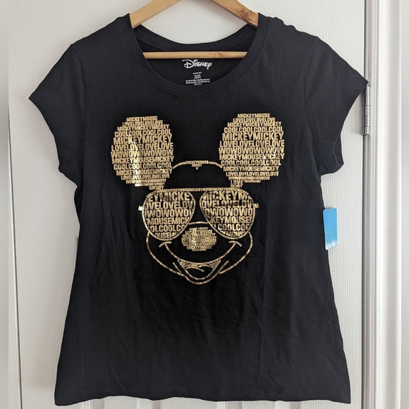 Disney Mickey tshirt womens size M/L NWT - Picture 1 of 7